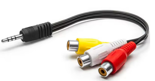 5mm klinkenstecker 3rca - klinkenstecker,