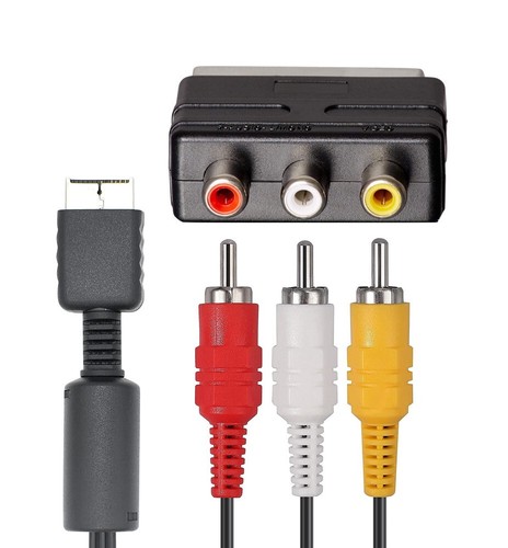 Kabel scart adapter - av-kabel,