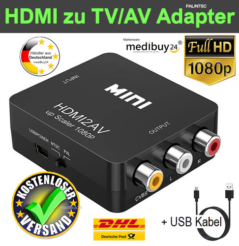 Hdmi adapter - av, 2