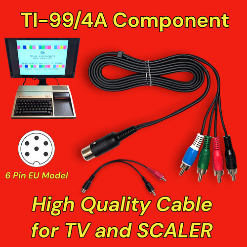 Komponenten kabel - ti-99/4a,