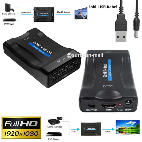 Hdmi auf scart adapter - auf,
