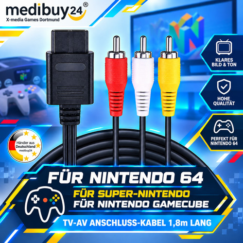 Kabel für nintendo 64 - nintendo,