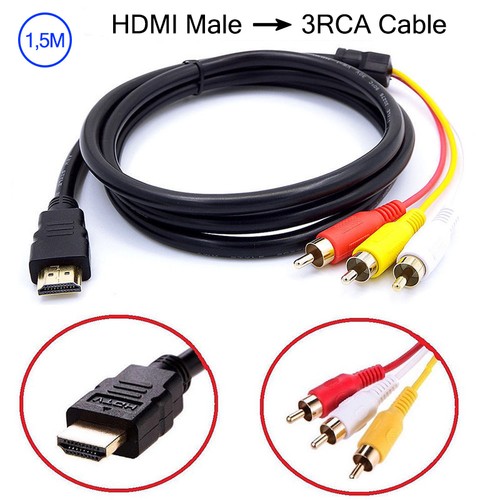 Hdmi 3rca scart - hdmi,