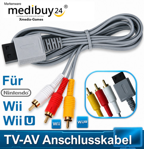 Nintendo wii kabel - nintendo, av